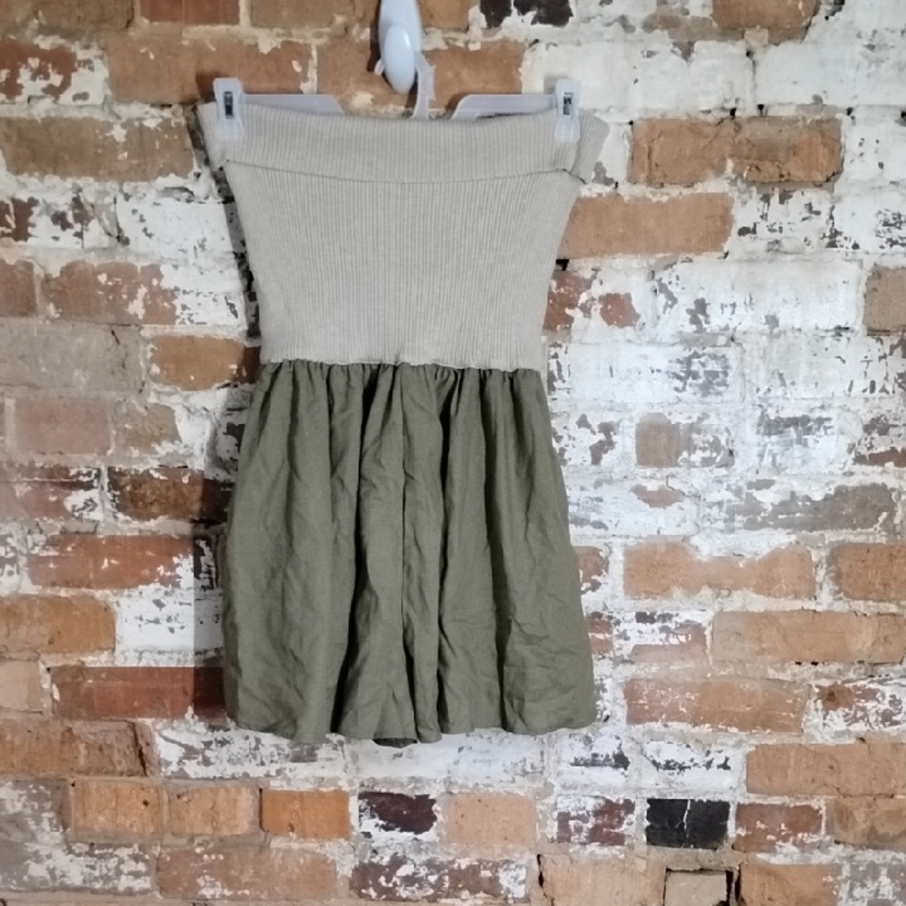 Idem Ditto Romper/Jumpsuit Women's Size L Knit And Linen NWT